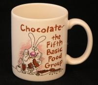 Shoebox Greetings CHOCOLATE - THE FIFTH BASIC FOOD GROUP Coffee Mug